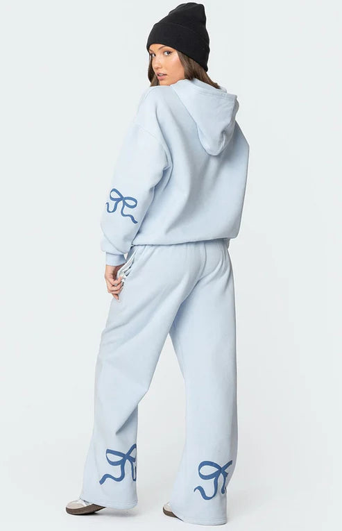 Bonney CloudBow Loungewear Set – Hoodie & Pants