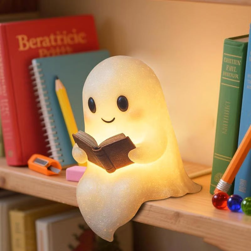 Cavinic™ - Cute Ghost Reading Book Lamp