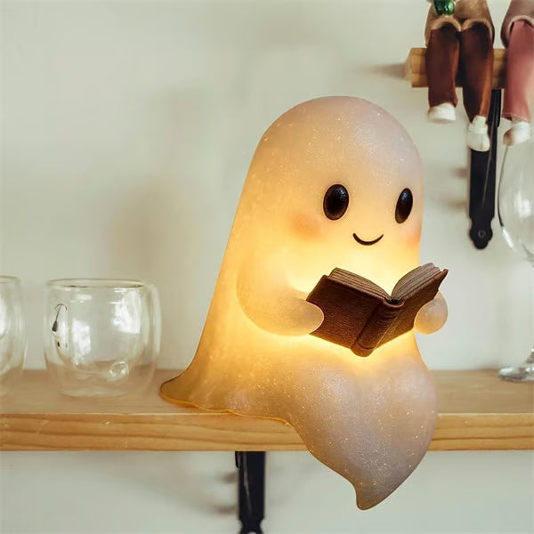 Cavinic™ - Cute Ghost Reading Book Lamp