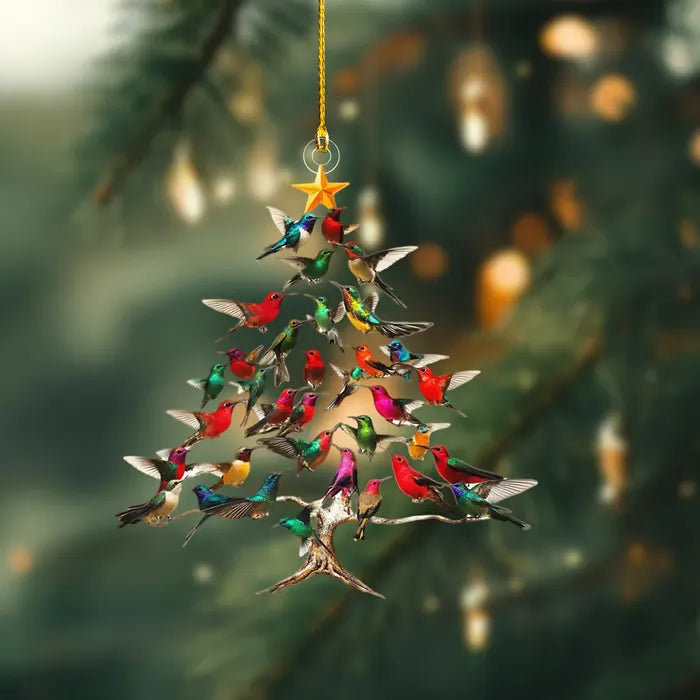 🔥2025 New Release 🐦🎄Hummingbird Christmas Ornament💠 (✨Same as in the video)