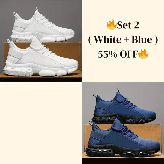 Cavinic™ Men's Lightweight Breathable Low-Top Running Shoes