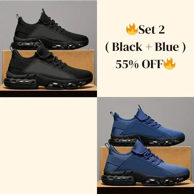Cavinic™ Men's Lightweight Breathable Low-Top Running Shoes