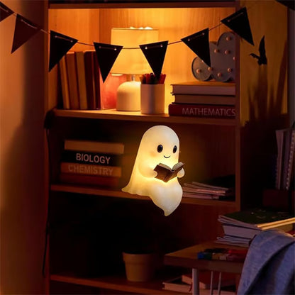 Cavinic™ - Cute Ghost Reading Book Lamp