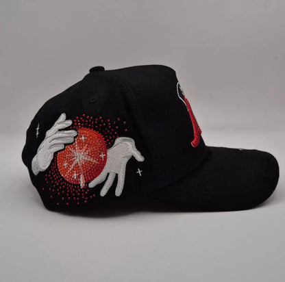 El Mago Hat / El Mago Calidad G5 Rojo Ajustable Lisa Edition