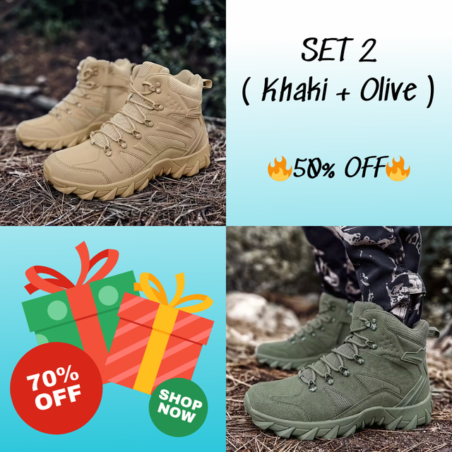 🏆 Best-Selling Men’s Shoes - SEHM Men'S Tactical Mid Top Hiking Boots