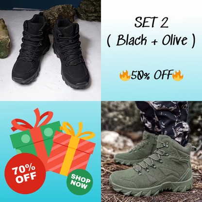 🏆 Best-Selling Men’s Shoes - SEHM Men'S Tactical Mid Top Hiking Boots