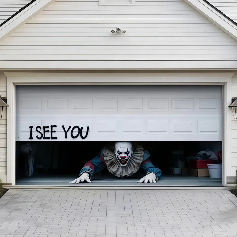🔥Limited-time 50% off sale | Cavinic™ Halloween Garage Door Cover
