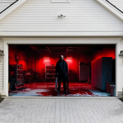 🔥Limited-time 50% off sale | Cavinic™ Halloween Garage Door Cover