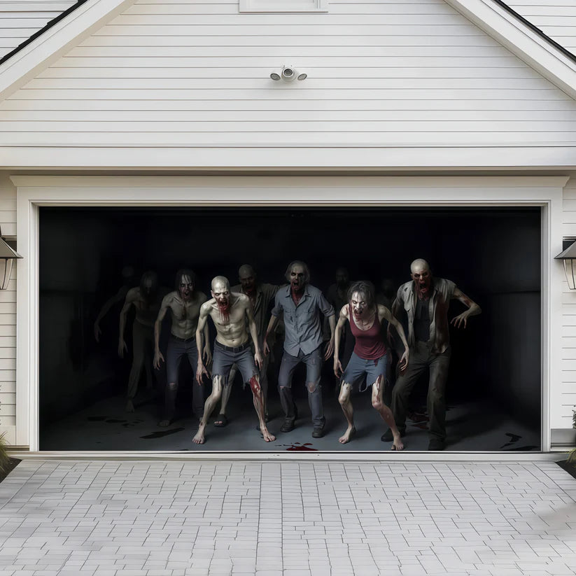 🔥Limited-time 50% off sale | Cavinic™ Halloween Garage Door Cover