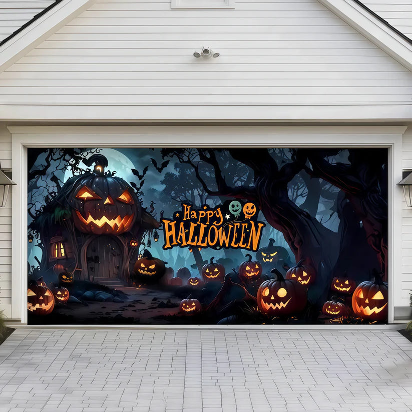 🔥Limited-time 50% off sale | Cavinic™ Halloween Garage Door Cover