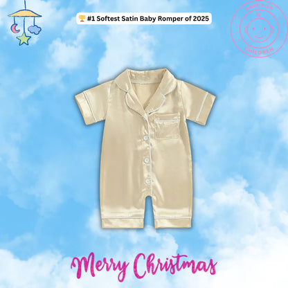 Cavinic™ Baby Satin Romper Pyjamas