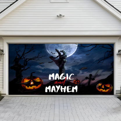 🔥Limited-time 50% off sale | Cavinic™ Halloween Garage Door Cover