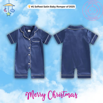 Cavinic™ Baby Satin Romper Pyjamas
