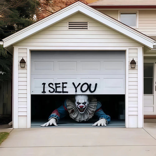 🔥Limited-time 50% off sale | Cavinic™ Halloween Garage Door Cover