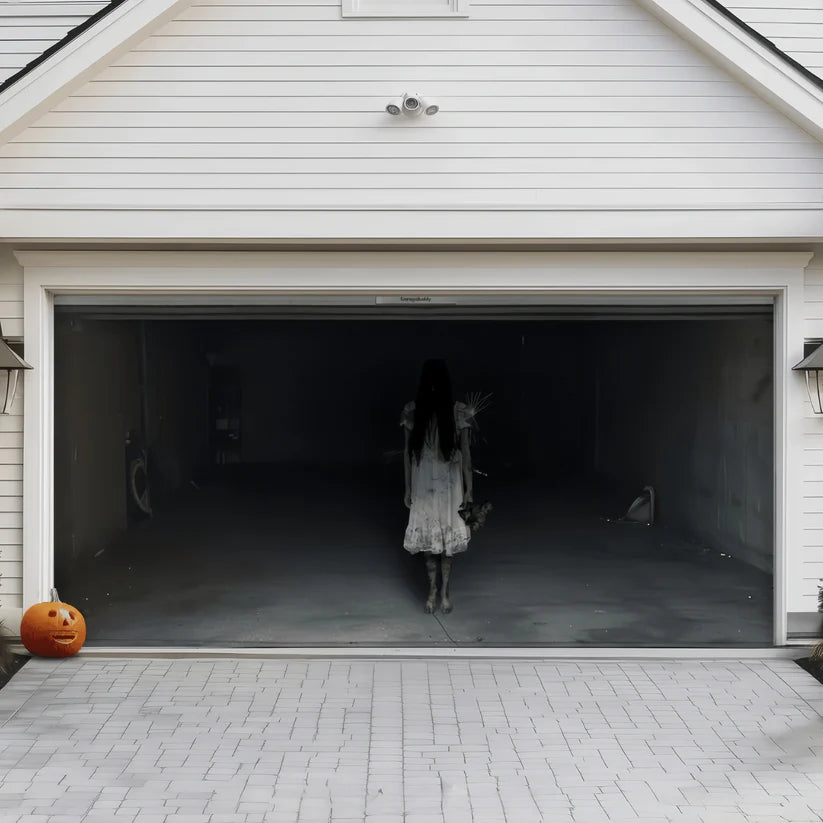 🔥Limited-time 50% off sale | Cavinic™ Halloween Garage Door Cover