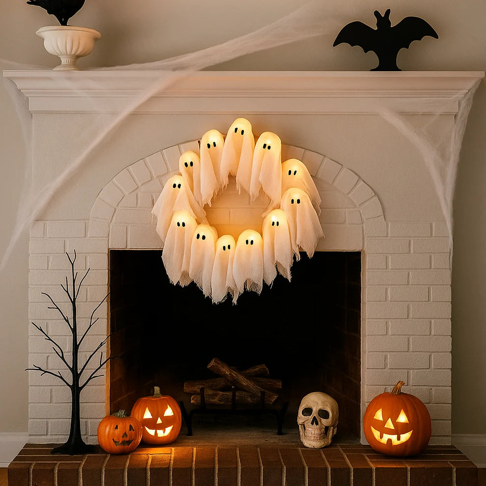Spooky Halloween Glow Wreath - Cavinic™