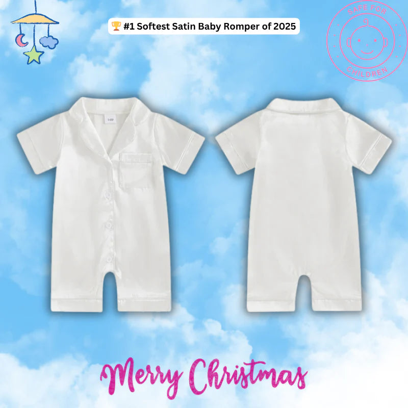 Cavinic™ Baby Satin Romper Pyjamas