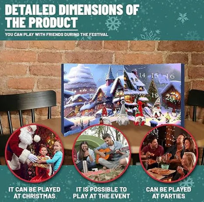 🎅Christmas Gnome Countdown Calendar 2025🥰