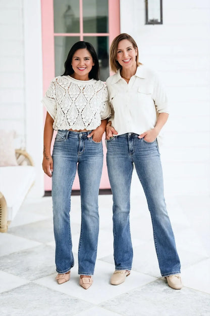 Cavinic™ Holy Grail Tummy Control Bootcut Jeans