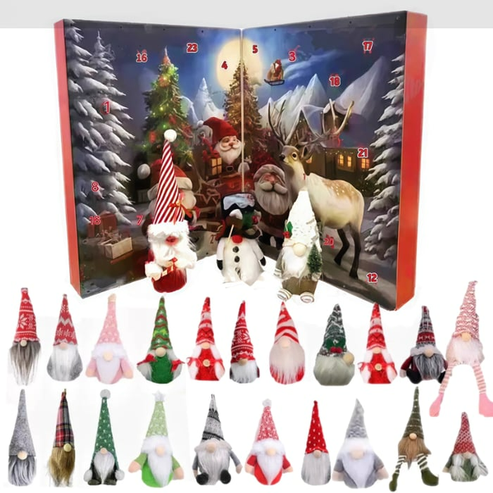 🎅2025 Christmas Handcrafted Gnomes Advent Calendar