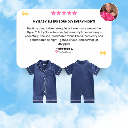 Cavinic™ Baby Satin Romper Pyjamas