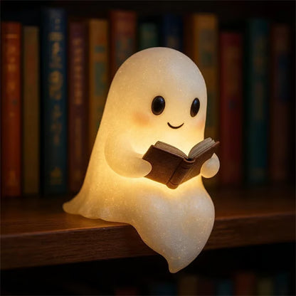 Cavinic™ - Cute Ghost Reading Book Lamp