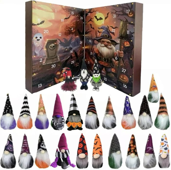 🎃 Spooky Handmade Gnomes Countdown Calendar 2025 - Early Access 👻