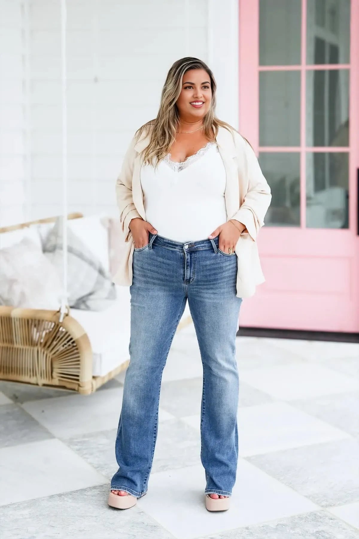 Cavinic™ Holy Grail Tummy Control Bootcut Jeans