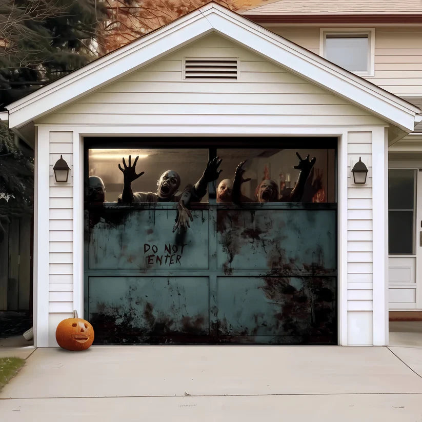 🔥Limited-time 50% off sale | Cavinic™ Halloween Garage Door Cover