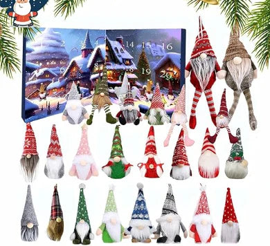 🎅Christmas Gnome Countdown Calendar 2025🥰