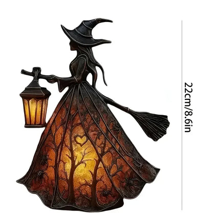 🧙🏻‍♀️Dark Night Witch Lamp🖤Light up the mysterious atmosphere👻 Cavinic™