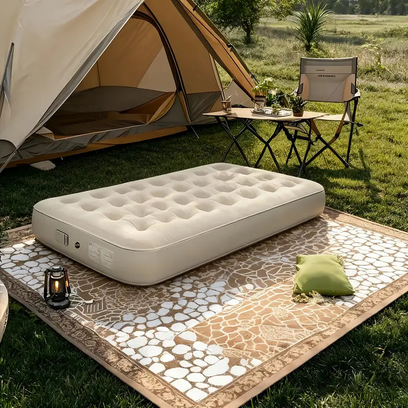Self-Inflating Air Mattress with Built-In & Repair Kit