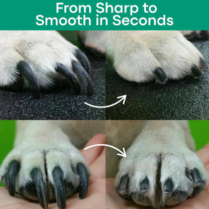 2 in 1 Pet Nail Clipper with LED Light for Dogs and Cats