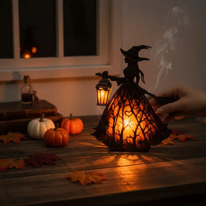 🧙🏻‍♀️Dark Night Witch Lamp🖤Light up the mysterious atmosphere👻 Cavinic™
