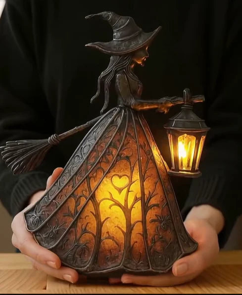 🧙🏻‍♀️Dark Night Witch Lamp🖤Light up the mysterious atmosphere👻 Cavinic™