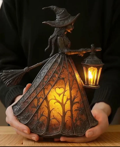 🧙🏻‍♀️Dark Night Witch Lamp🖤Light up the mysterious atmosphere👻 Cavinic™