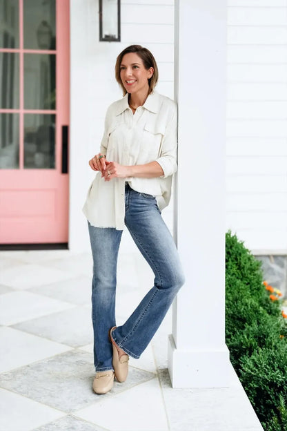 Cavinic™ Holy Grail Tummy Control Bootcut Jeans