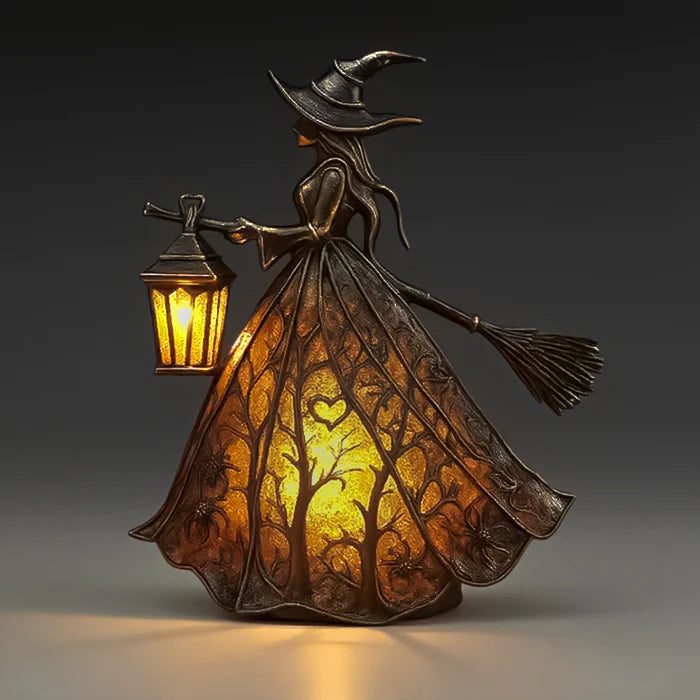 🧙🏻‍♀️Dark Night Witch Lamp🖤Light up the mysterious atmosphere👻 Cavinic™