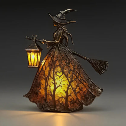 🧙🏻‍♀️Dark Night Witch Lamp🖤Light up the mysterious atmosphere👻 Cavinic™