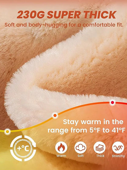 Bare-Leg Look Fleece Lined Tights