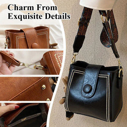 ⏳Vintage Fashion Bag with Adjustable Wider Shoulder Strap👜Cavinic™