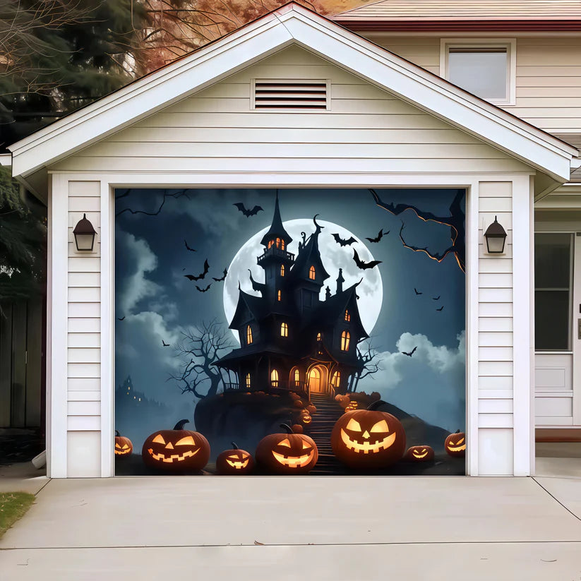 🔥Limited-time 50% off sale | Cavinic™ Halloween Garage Door Cover
