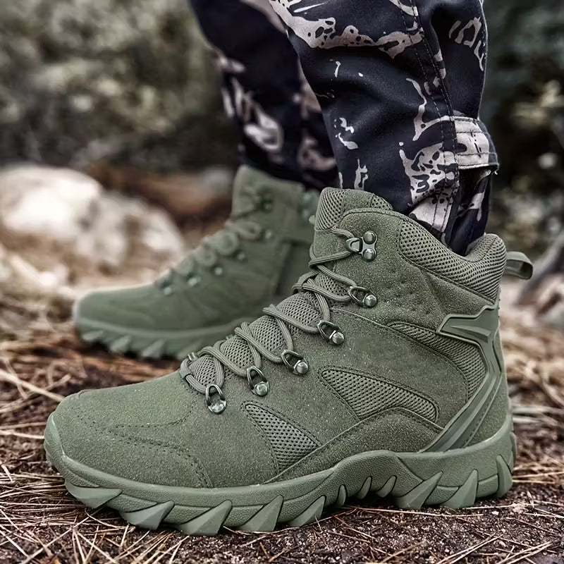 🏆 Best-Selling Men’s Shoes - SEHM Men'S Tactical Mid Top Hiking Boots
