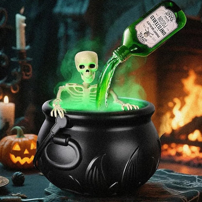 🔥Halloween Sale 60% OFF🔥 Cauldron Halloween Decor (With Magic Floating Potion Bottles & Diffuser)