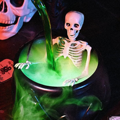 🔥Halloween Sale 60% OFF🔥 Cauldron Halloween Decor (With Magic Floating Potion Bottles & Diffuser)