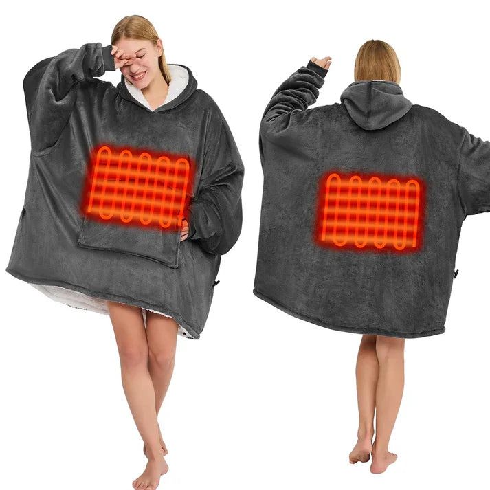 Cavinic™ Heated Hoodie Blanket