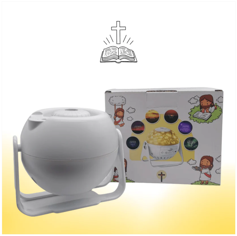 Cavinic™ Bible Verse Projector (6 Free Scripture Discs Included)