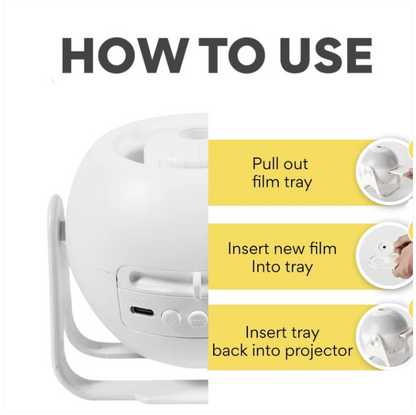 Cavinic™ Bible Verse Projector (6 Free Scripture Discs Included)