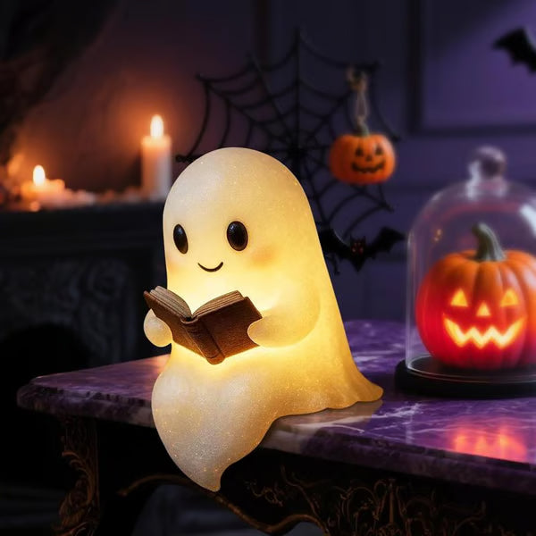 Cavinic™ - Cute Ghost Reading Book Lamp