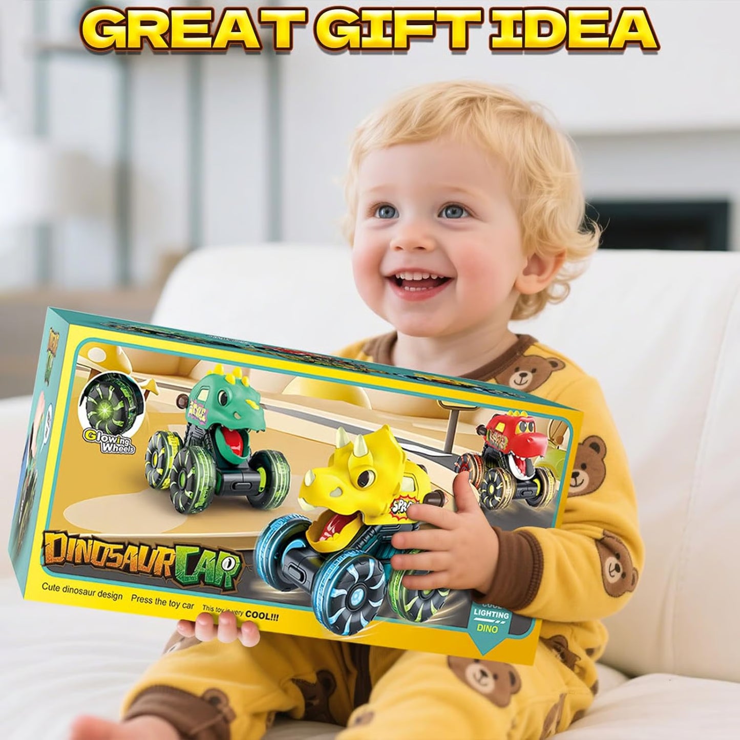 Dinosaur Truck Toy🎁Best Birthday Gifts for Baby